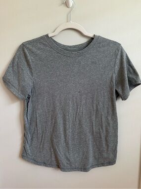 Pilcro Heather Gray Crewneck Tee